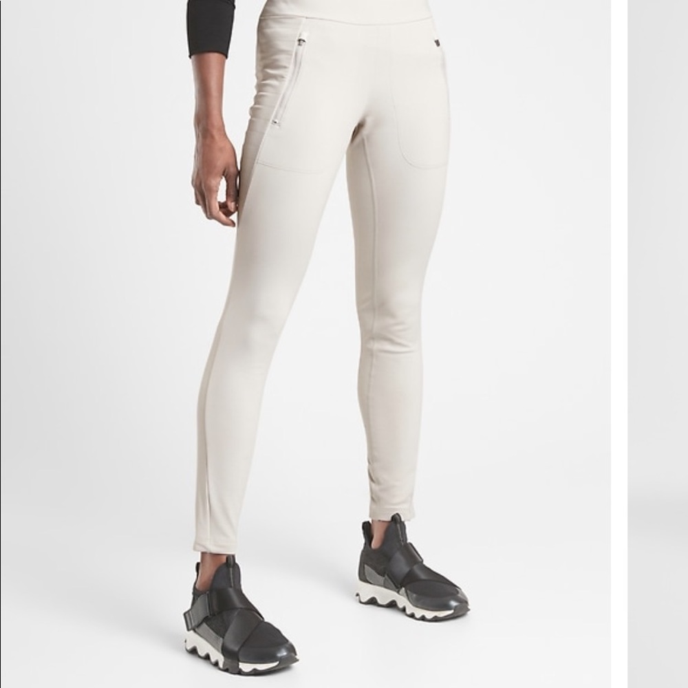 NWOT ATHLETA Peak Hybrid Fleece Tight